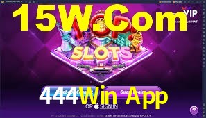 Welcome Bonus 444Win App